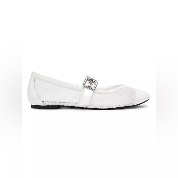 NWT Hanna Mesh Mary Jane Ballet Flats - Picture 1 of 8